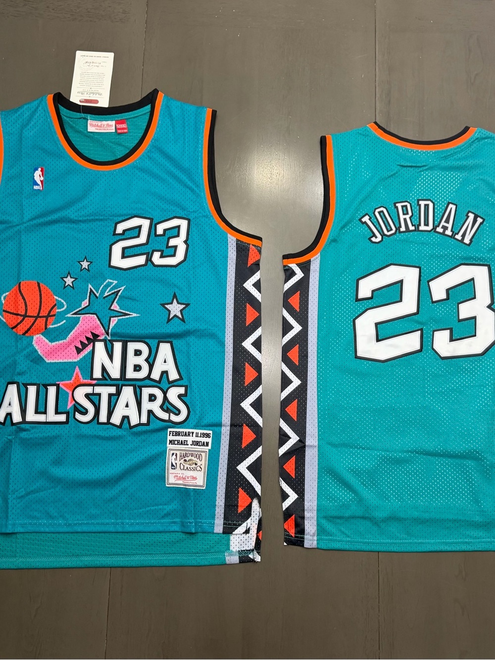 All Star Jordan jerseys